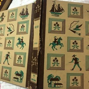 1944 wditiin of Heidi by Johanna Spyri- collectible- Birthday - gifts-